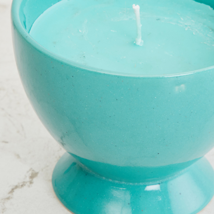 Colour Connect Blueberry Scented Ice Cream Jar Candle