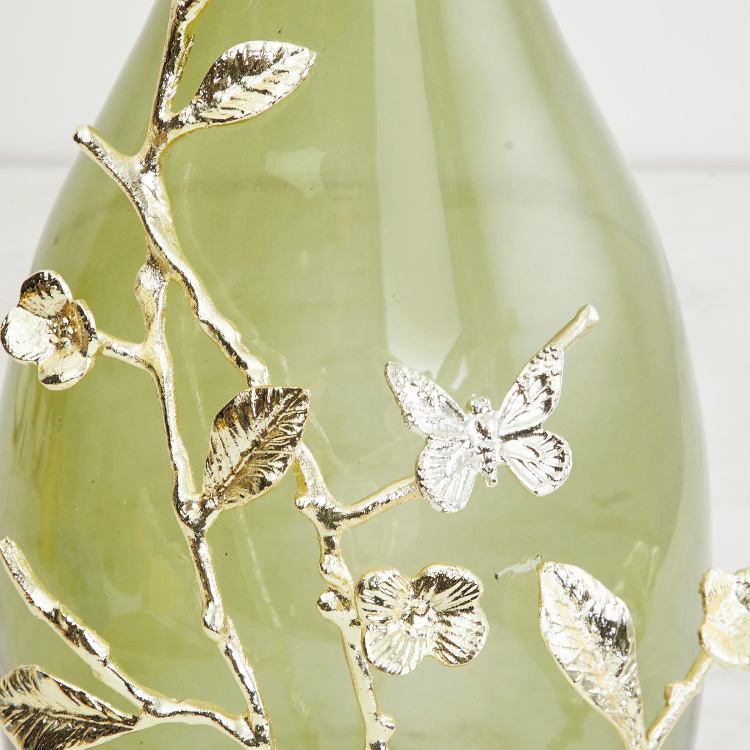 Alchemy Embellished Mili with Butterfly Vase