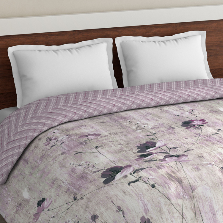 D'DECOR Vista Collection Printed Double Duvet Cover - 2.29 m x 2.74 m