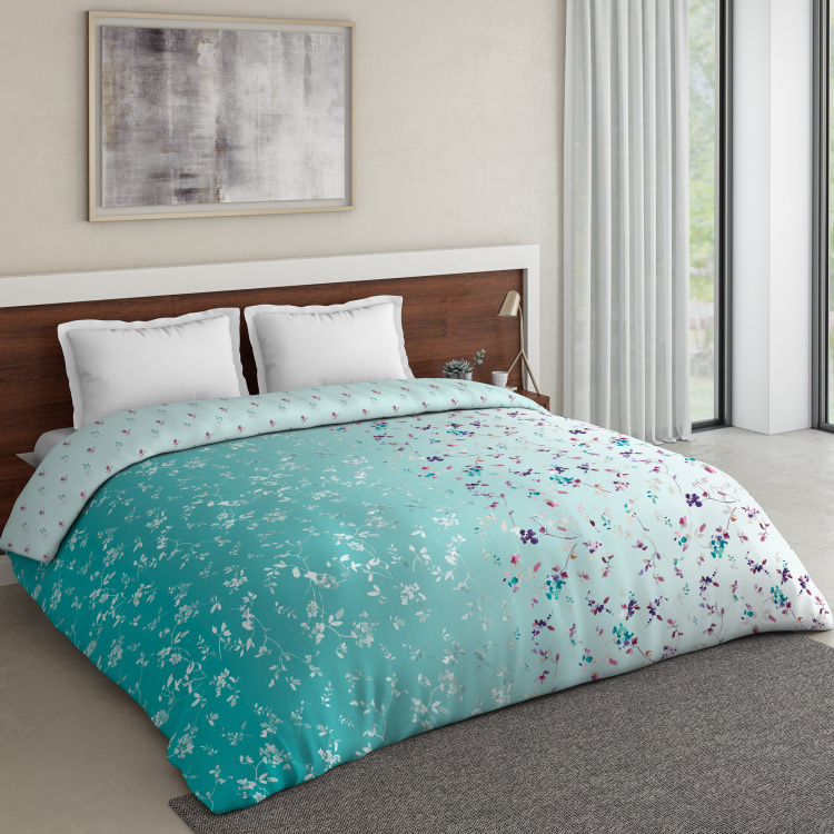 D'DECOR Prime Printed Double Bed Dohar - 2.28 x 2.54 m