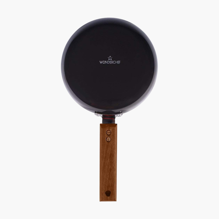 WONDERCHEF Ebony Deep Frying Pan - 16.5 cm