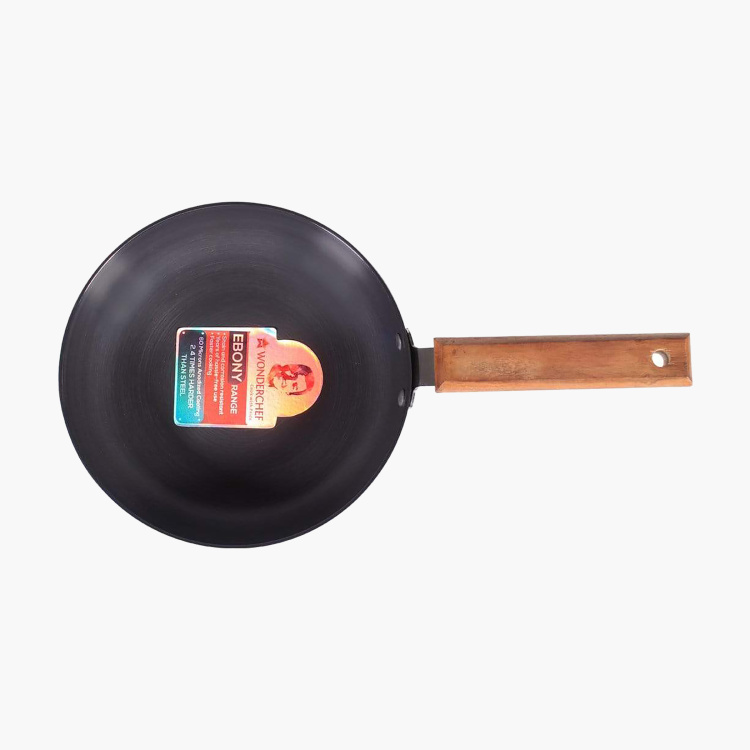 WONDERCHEF Ebony Deep Frying Pan - 16.5 cm