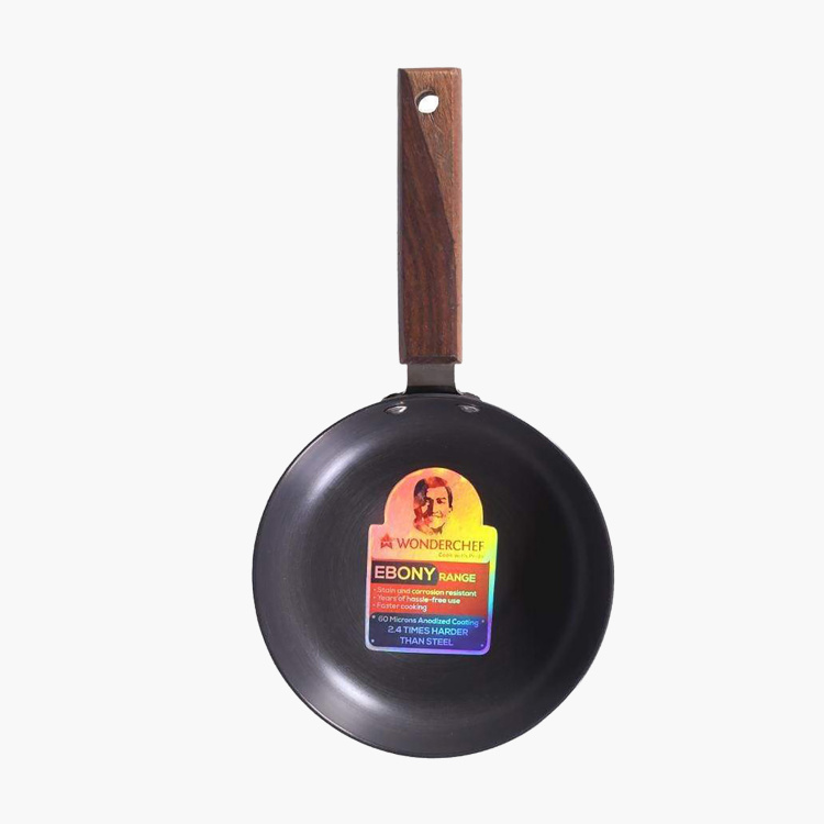 WONDERCHEF Ebony Deep Frying Pan - 16.5 cm