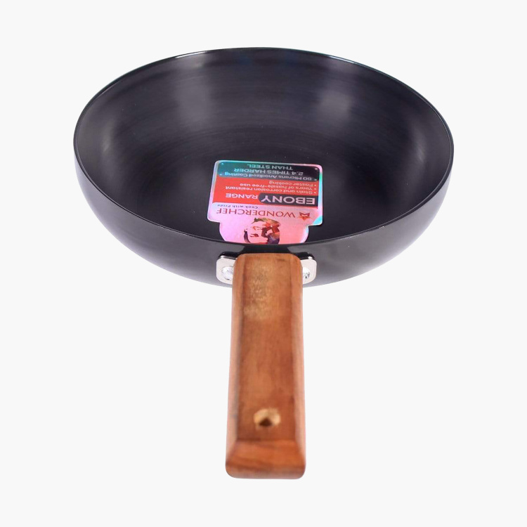 WONDERCHEF Ebony Deep Frying Pan - 16.5 cm