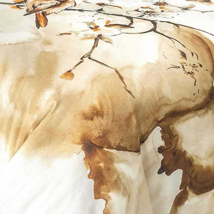 D'DECOR Get Inked Print 5-Pc. King Size Bedsheet Set - 274 x 274 cm