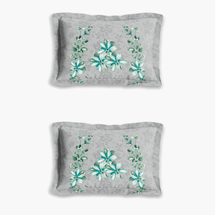 D'DECOR Primary Printed 3-Pc. Double Bedsheet Set - 229 x 274 cm