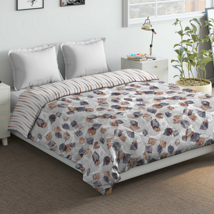 D'DECOR Cherish Printed King Size Dohar - 224 x 254 cm