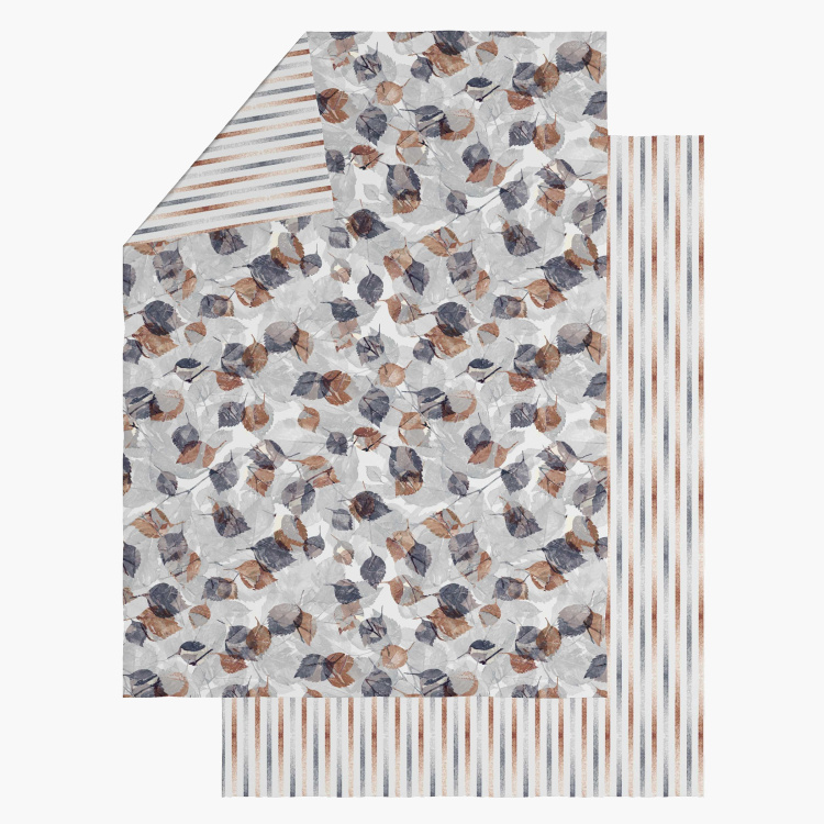 D'DECOR Cherish Printed King Size Dohar - 224 x 254 cm