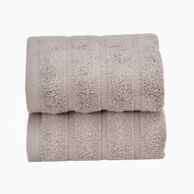 Maspar Solid Hand Towel-Set of 2-40 x 70 cm