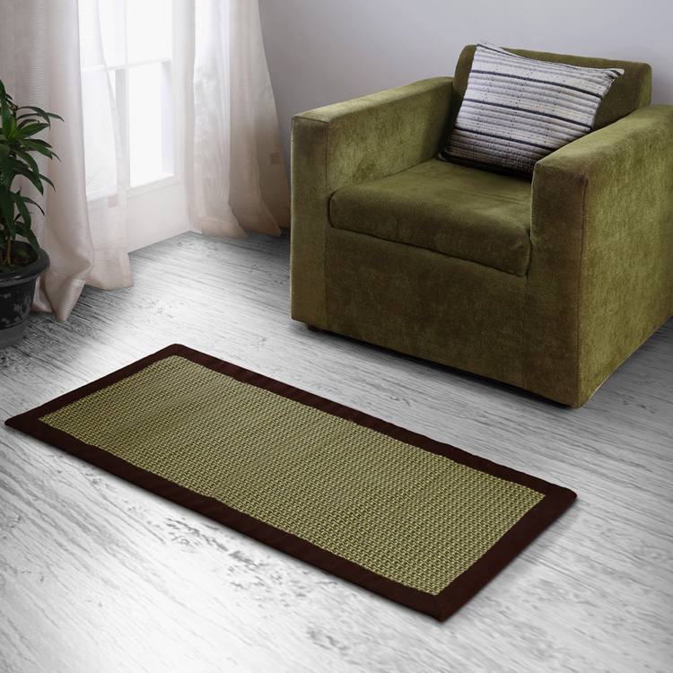 MASPAR Dark Dune Textured Area Rug - 60 x 122 cm