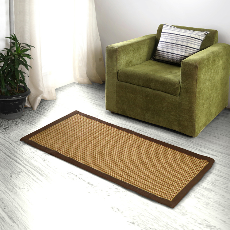 MASPAR Dark Dune Textured Medium Floor Rug - 91 x 152 cm