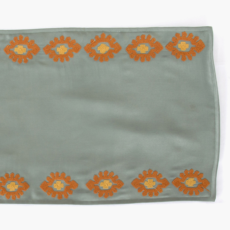 MASPAR Embroidered Table Runner-33 x 213 cm