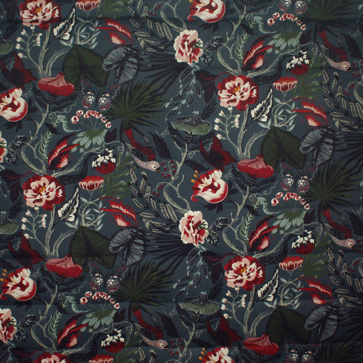 SPACES Welhome Unwinders Floral Print Single Bed Quilt - 220 x 150 cm