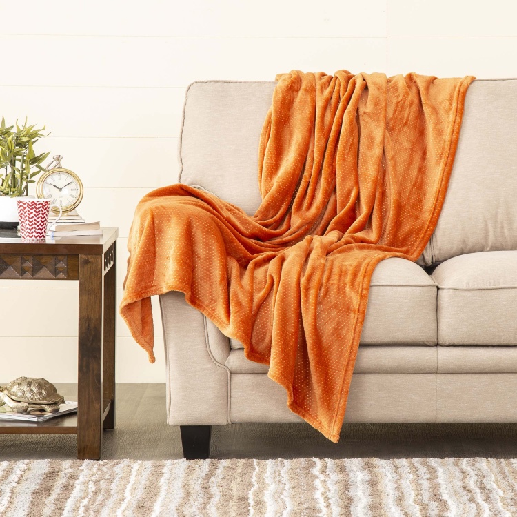 Ananda Foil Print Double Bed Blanket - 2.20 x 2.40 m