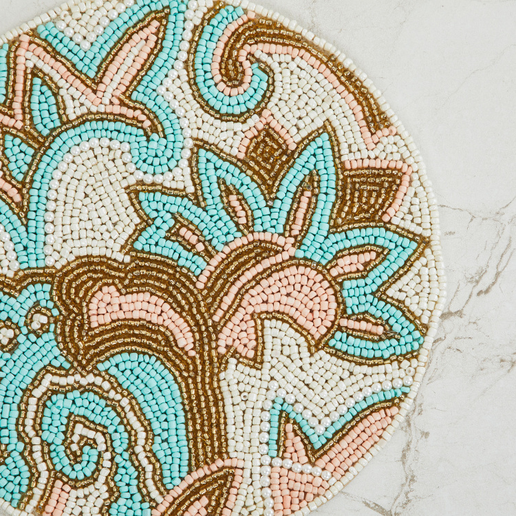 Heritage Embellish Trivets - Glass - Trivet - 20 cm x 20 cm - Multicolour