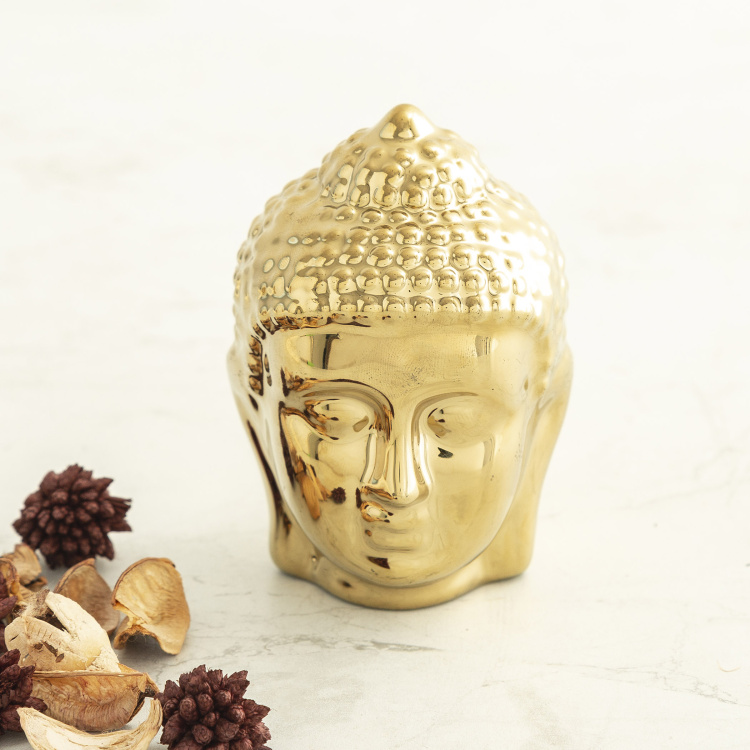 Spinel Mini Buddha Head Figurine