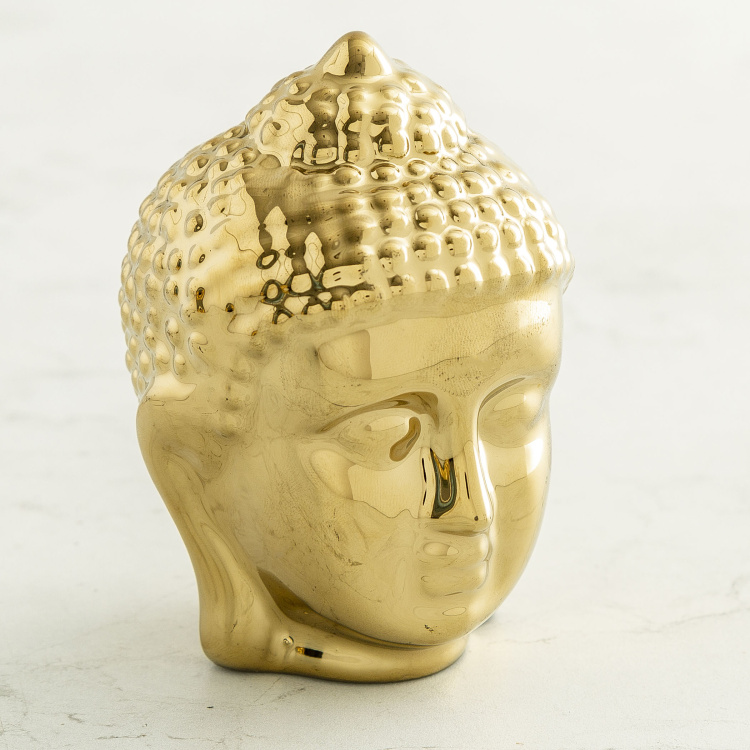 Spinel Mini Buddha Head Figurine