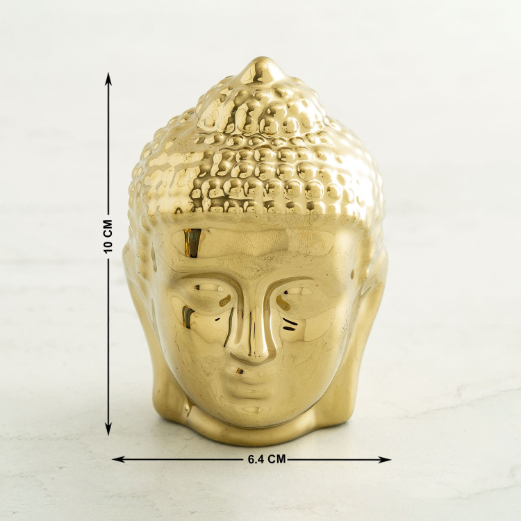 Spinel Mini Buddha Head Figurine