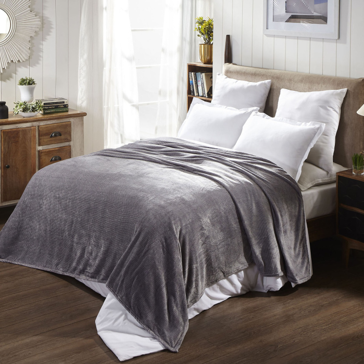 Buy PORTICO New York Jersey Double Blanket 220 x 240 cm from Portico