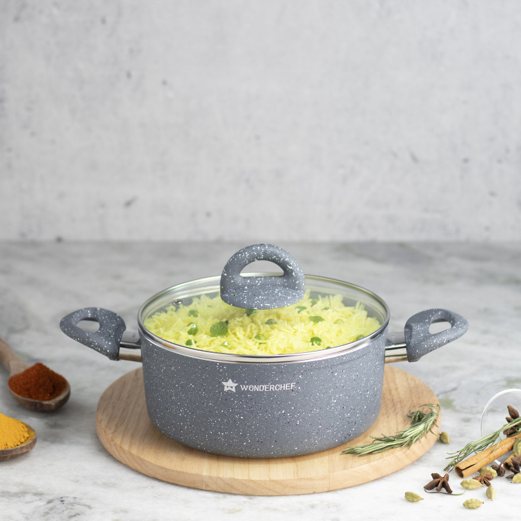 WONDERCHEF Granite Casserole with Lid