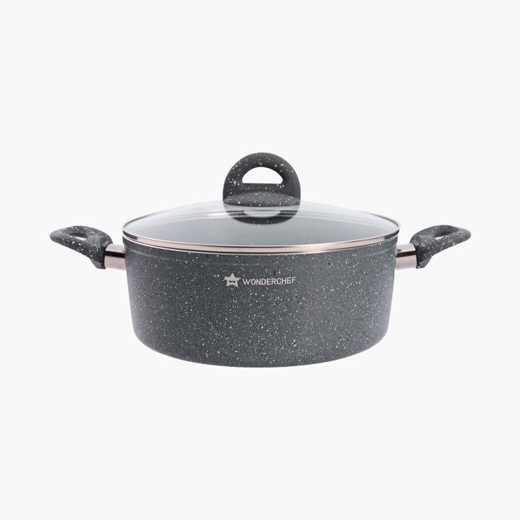 WONDERCHEF Granite Casserole with Lid