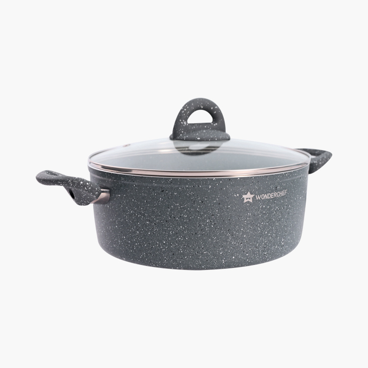WONDERCHEF Granite Casserole with Lid