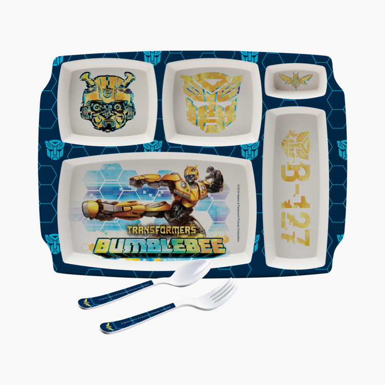 SERVEWELL Transformers Print 3-Pc. Kids Dining Set