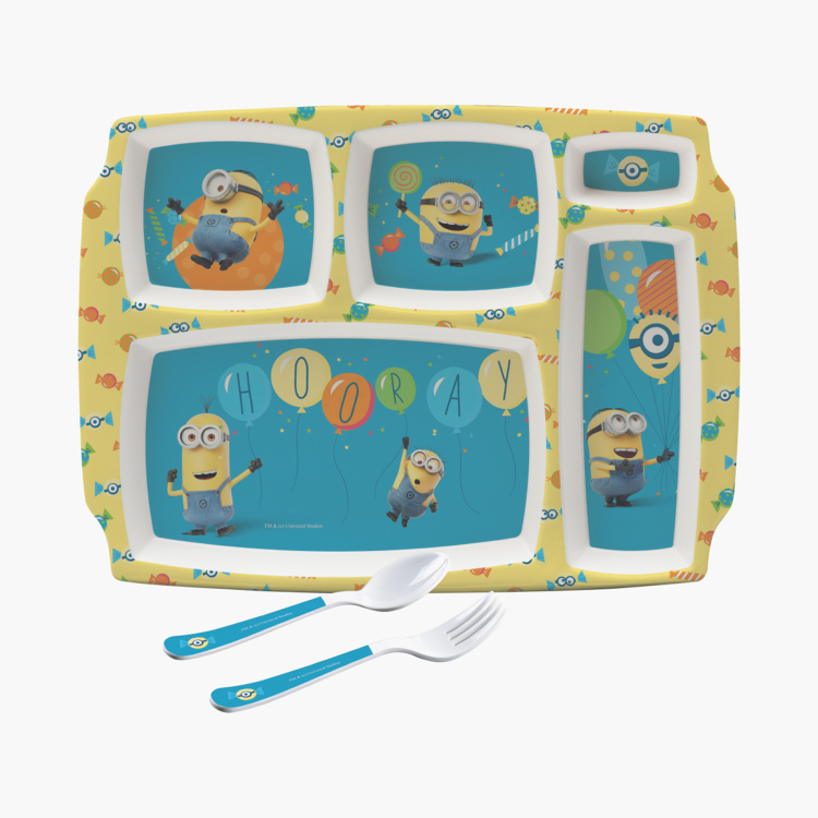 SERVEWELL Minions Print 3-Pc. Kids Dining Set