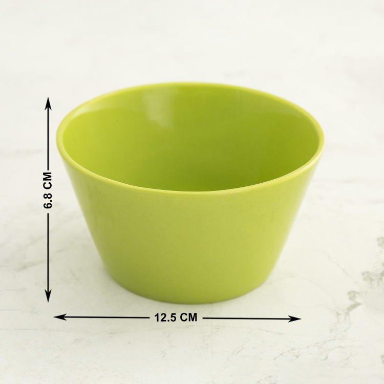 Vibgyor Spectrum Solid Set of 6 Mugs with 2 Bowls