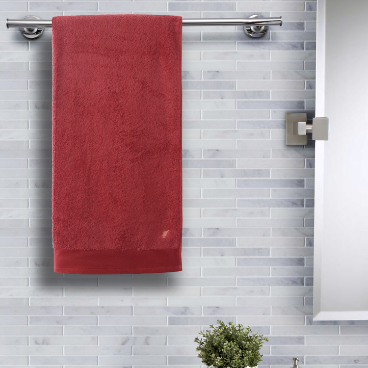 MASPAR Embedded Striped Bath Towel - 70 x 140 cm