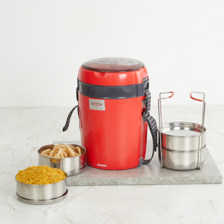 Milton New Furton 4-Container Electric Tiffin