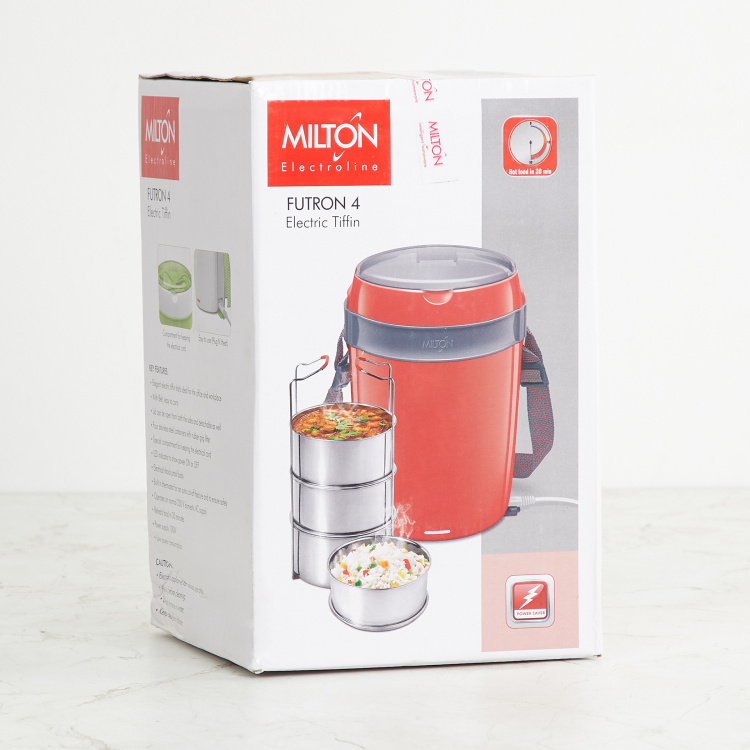 Milton New Furton 4-Container Electric Tiffin