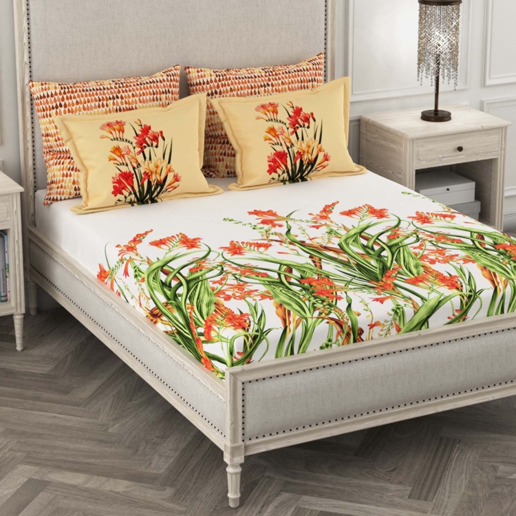 PORTICO Summer Love 5-Pc. Double Bedsheet Set - 2.54 x 2.74 m