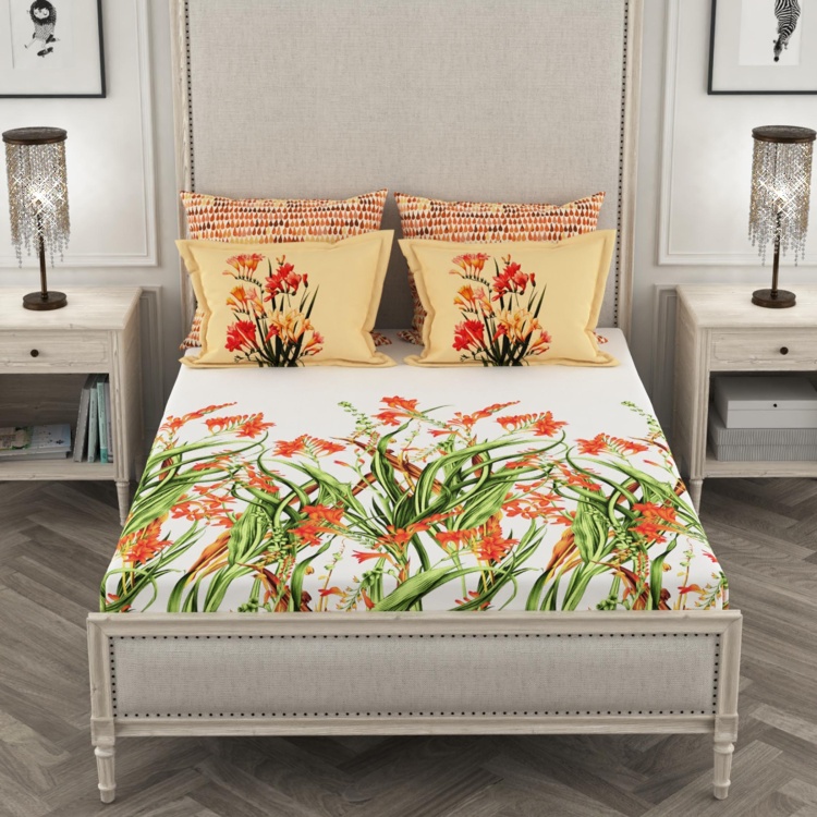 PORTICO Summer Love 5-Pc. Double Bedsheet Set - 2.54 x 2.74 m