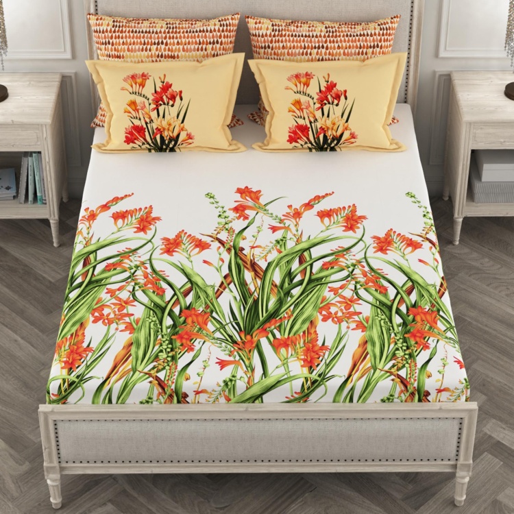 PORTICO Summer Love 5-Pc. Double Bedsheet Set - 2.54 x 2.74 m