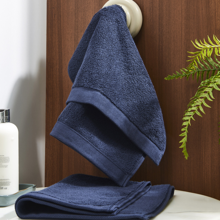 D'DECOR Pioneer Textured Hand Towel - Set of 2 Pcs - 60 cm x 40 cm