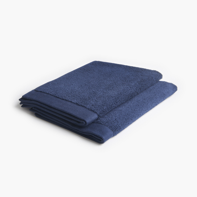 D'DECOR Pioneer Textured Hand Towel - Set of 2 Pcs - 60 cm x 40 cm
