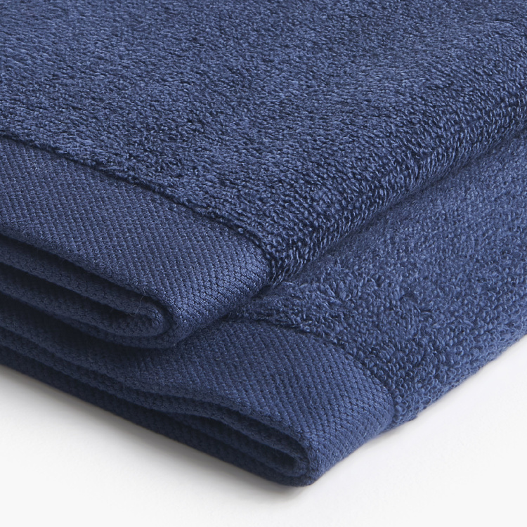 D'DECOR Pioneer Textured Hand Towel - Set of 2 Pcs - 60 cm x 40 cm