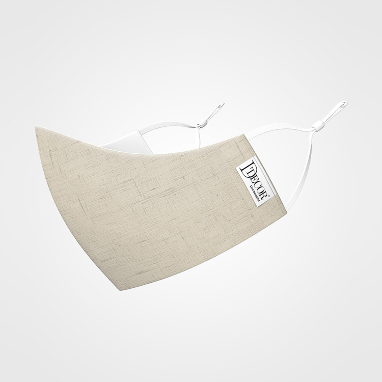 D'DECOR Solid Anti-Viral Fabric Mask For Women
