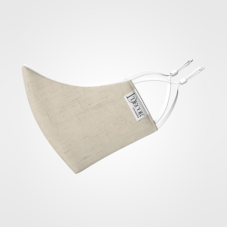 D'DECOR Solid Anti-Viral Fabric Mask For Women