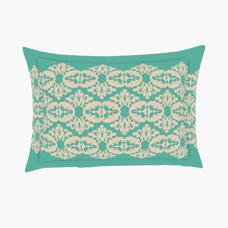 SPACES Atrium Printed 3-Piece Double Bedsheet Set - 2.24 x 2.74 m