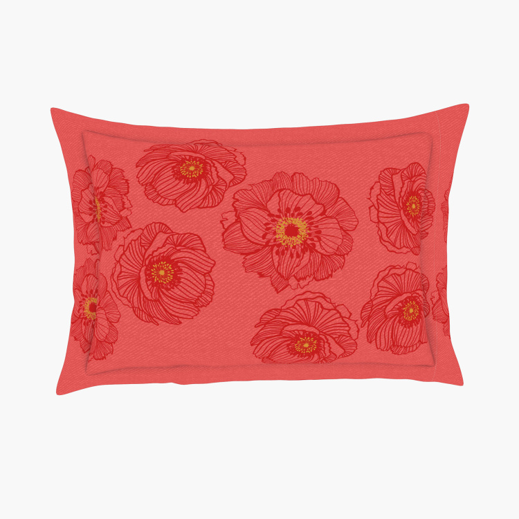 SPACES Atrium Printed 3-Pc. King Size Bedsheet Set - 2.24 x 2.74 m
