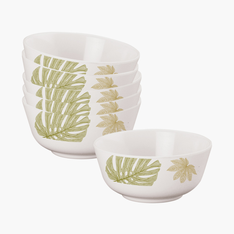 SERVEWELL Printed Round Veg Bowl - Set of 6