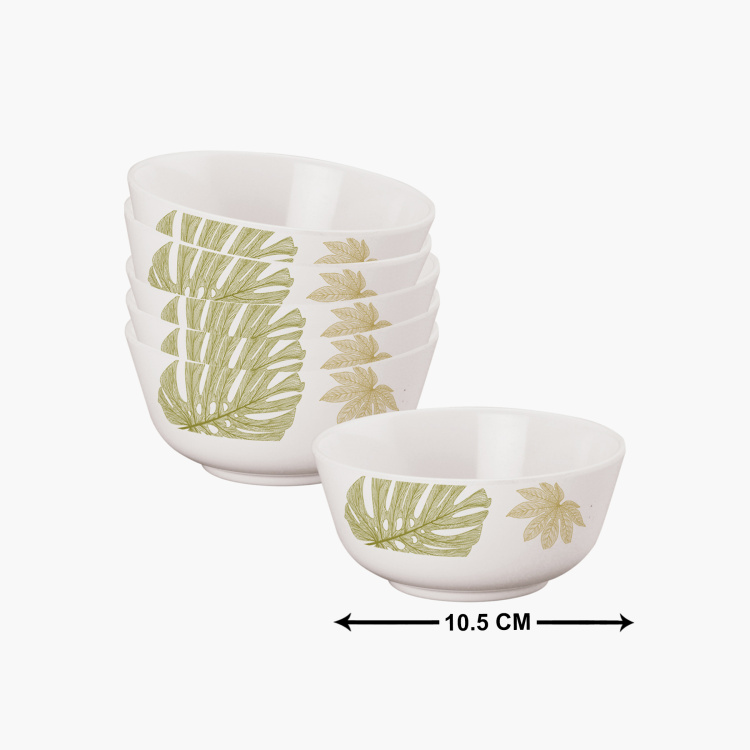 SERVEWELL Printed Round Veg Bowl - Set of 6