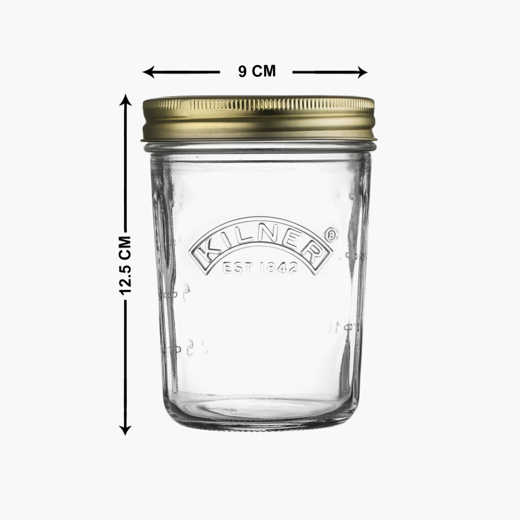 KILNER Wide Mouth Preserve Jar - 350 ml