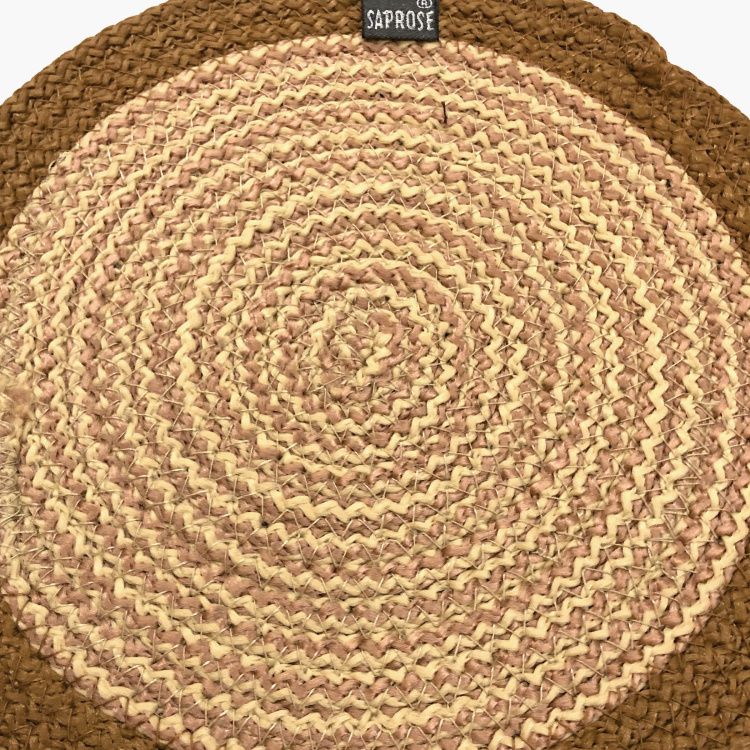 SAPROSE Braided Round Trivets - Set of 3