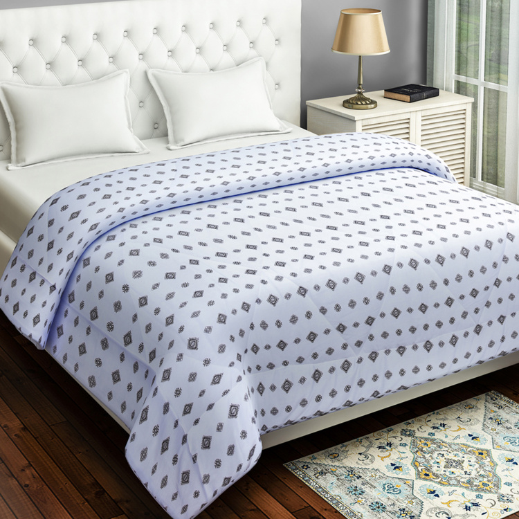 SWAYAM Zinnia Printed Double Bed AC Comforter - 228 x 254 cm
